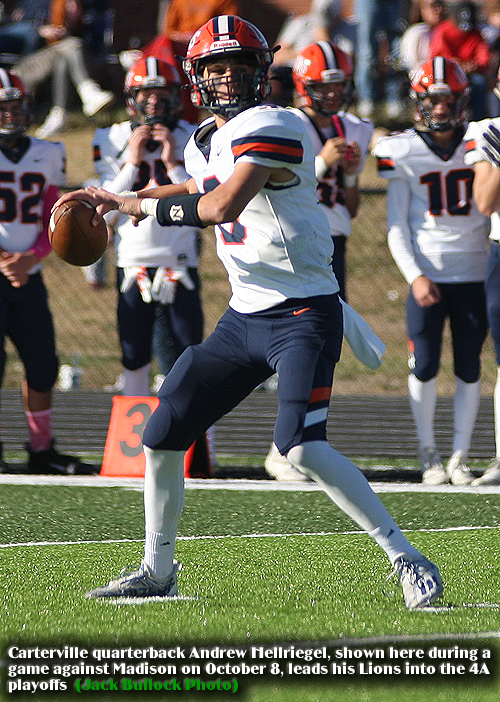 Harrisburg set to face undefeated Carterville in football